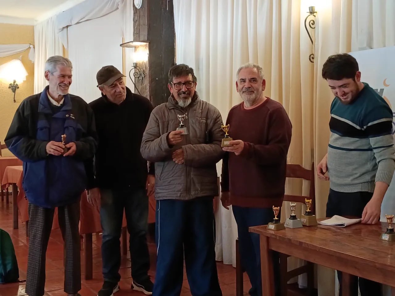 Torneo de partidas rápidas en el hotel Playa. Entrega de premios